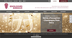 Desktop Screenshot of oenologuesdebordeaux.com